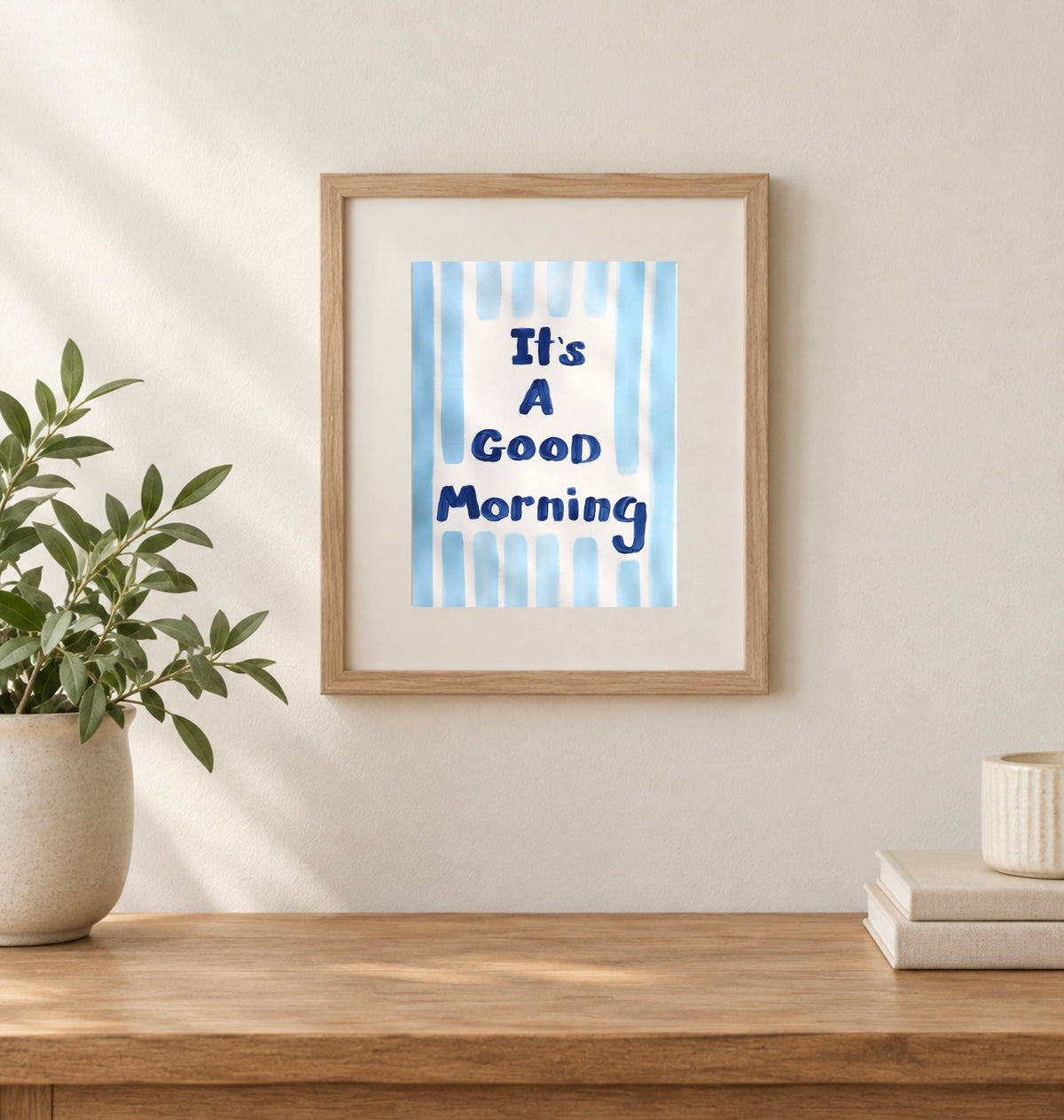 8x10 “It’s a good morning” Acrylic Painting Print