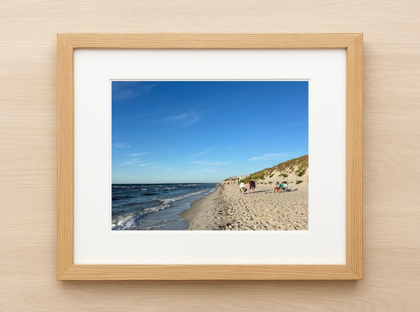 Golden Hour on Mayflower Beach in Dennis, Massachusetts Print