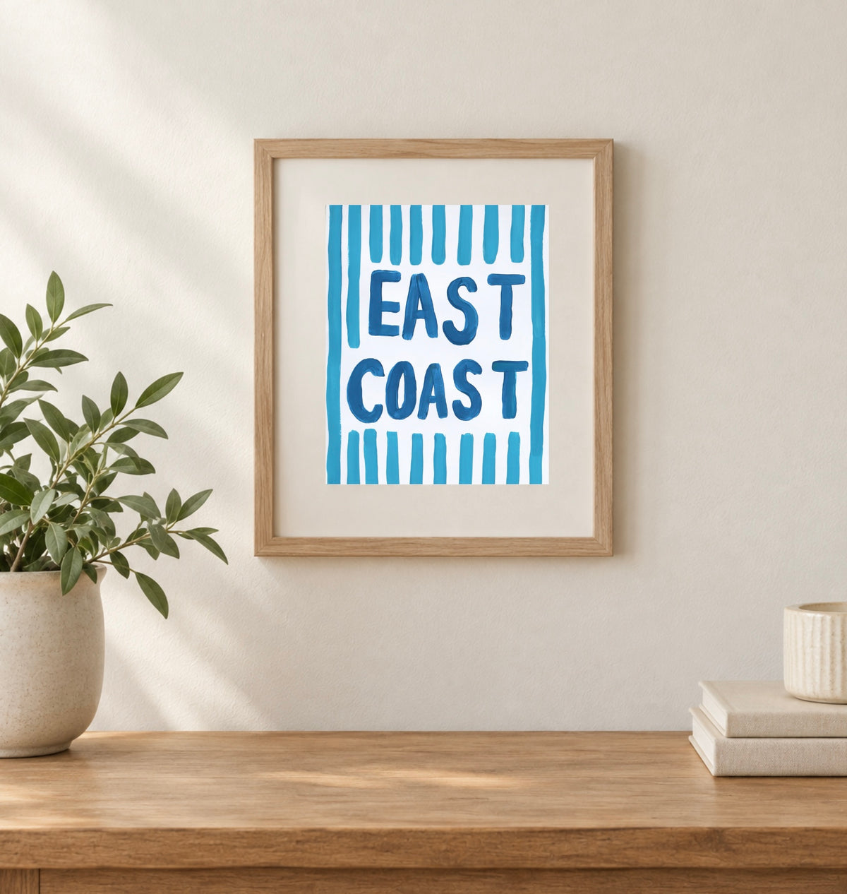 8x10 “East Coast” Acrylic Painting Print