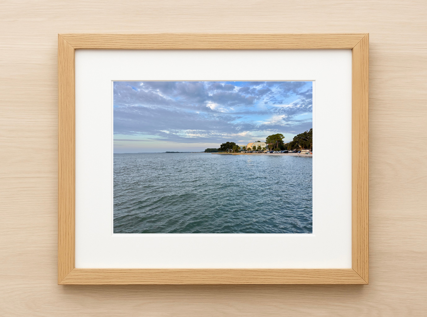 Dinner View in Harbour Town Hilton Head South Carolina Print