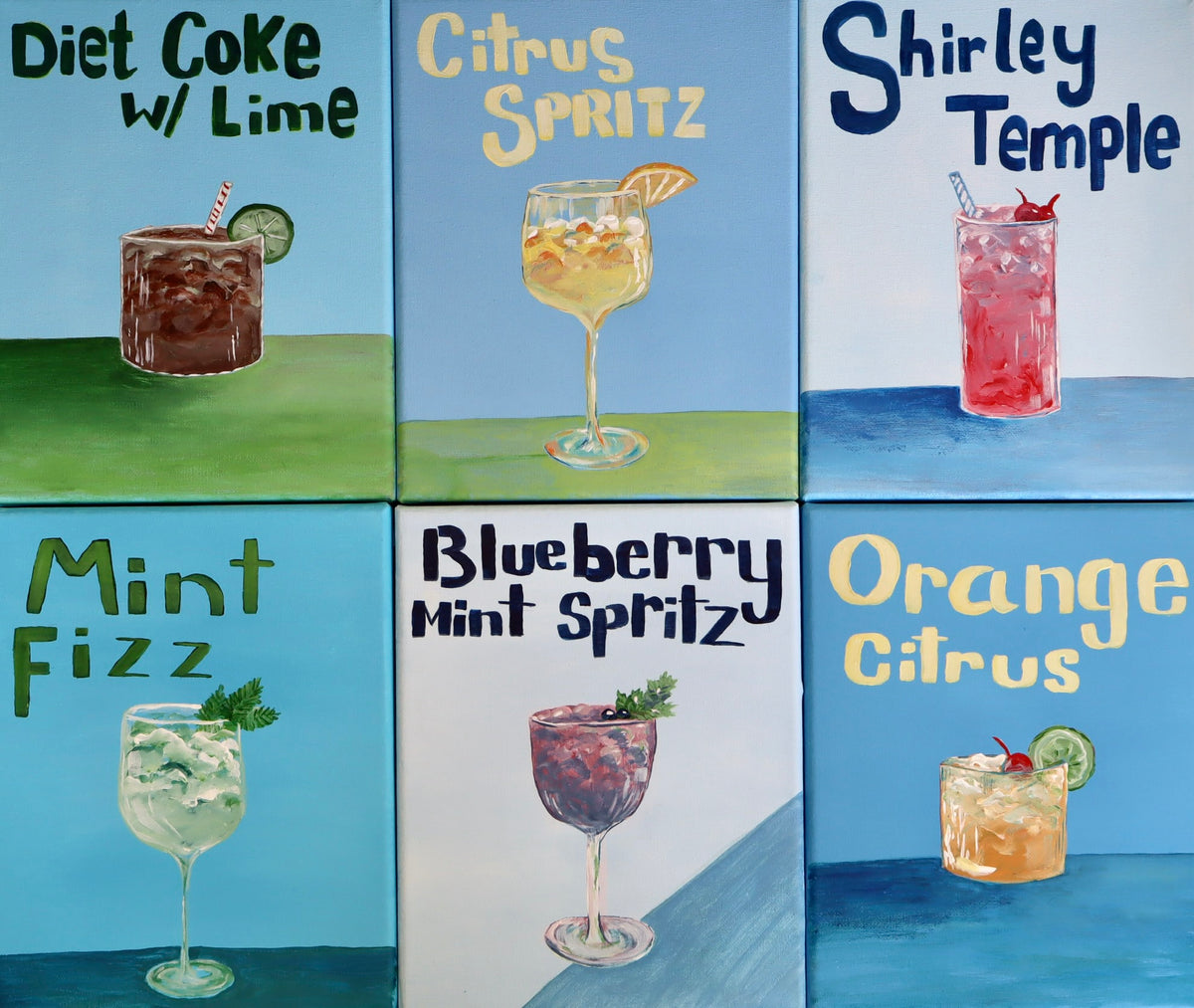 “Diet Coke” 8x10 Original Acrylic Painting