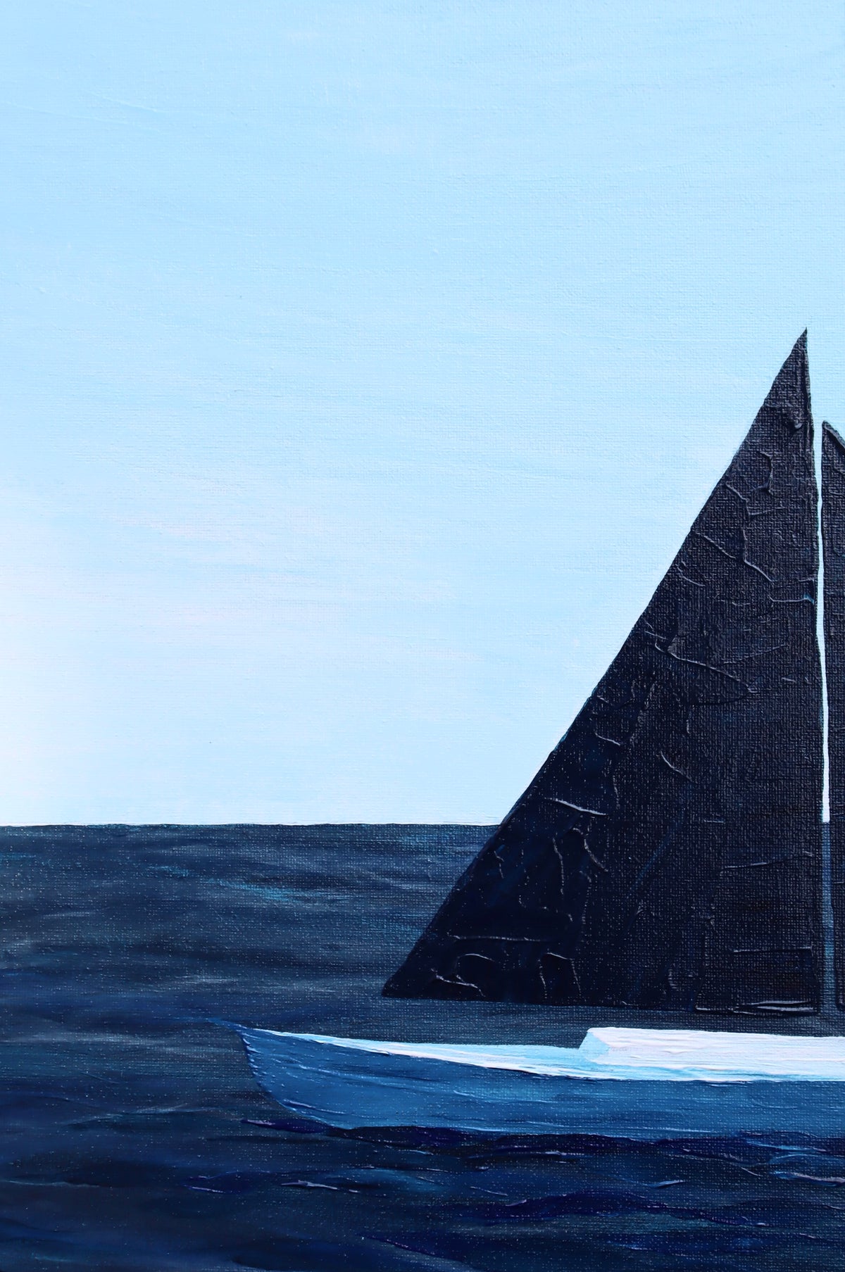 8x10 Print of “Navy Sails” Original Painting