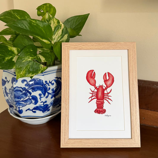 Lobster 4x6 Drawing