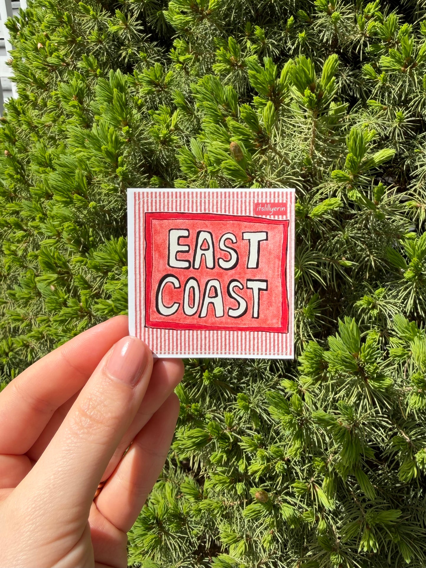 East Coast Sticker