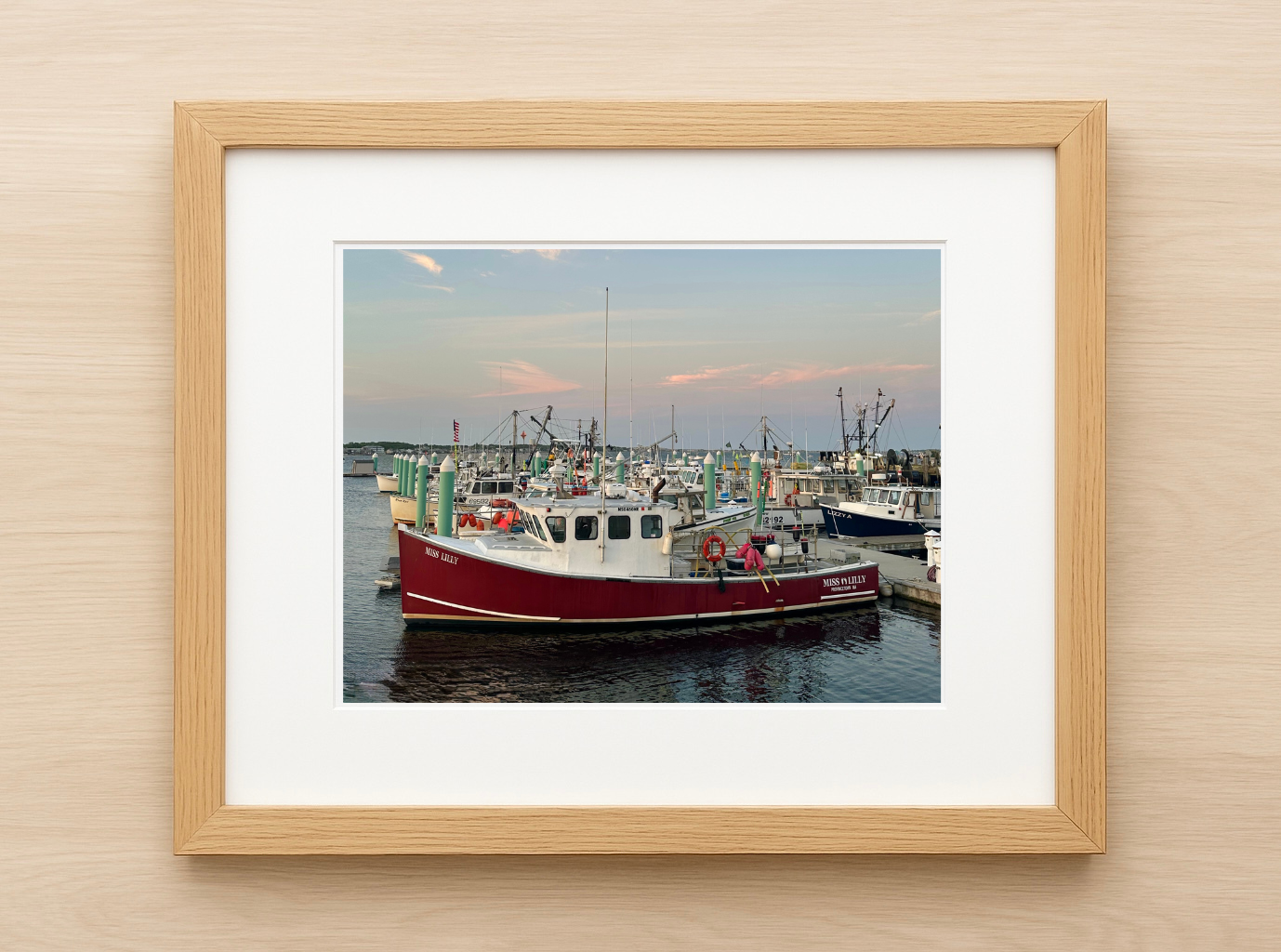 Miss Lilly in Provincetown, Massachusetts Print