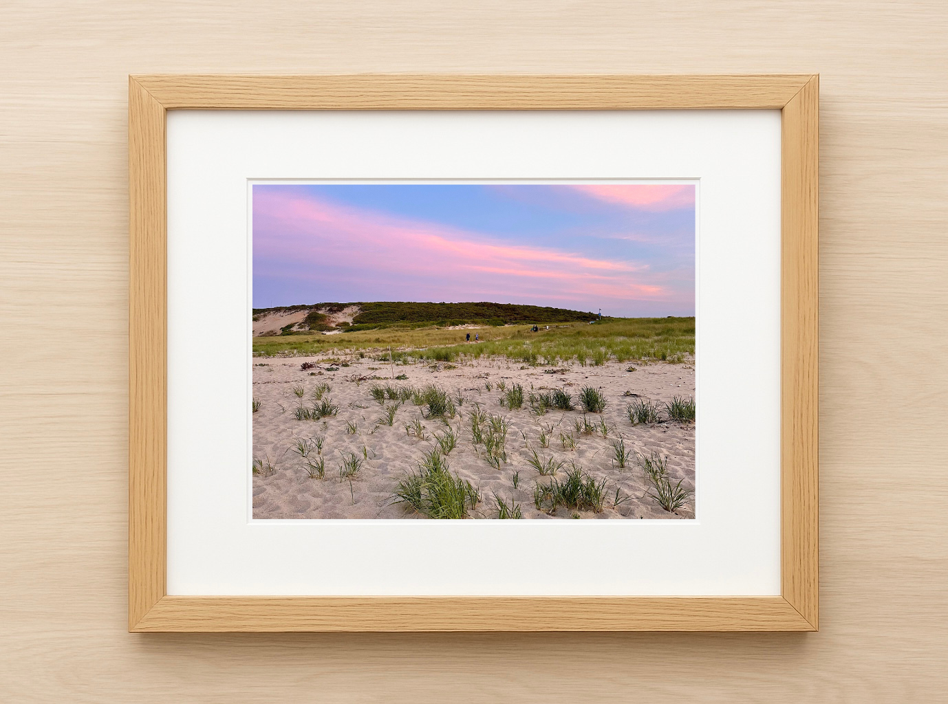 Cotton Candy Sky over Head of the Meadow Beach in North Truro, Massachusetts Print