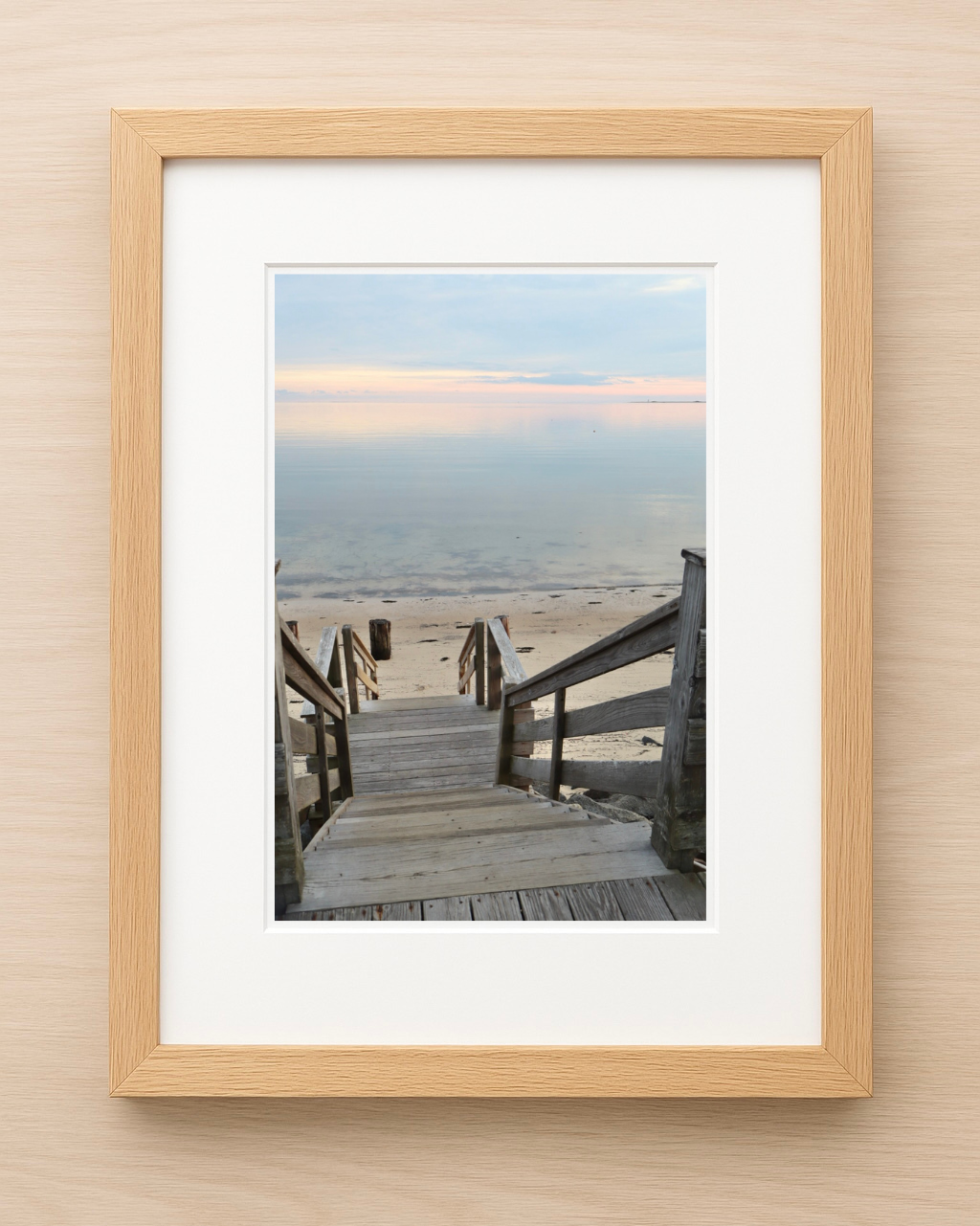 Steps to Sunset in Provincetown, Massachusetts Print