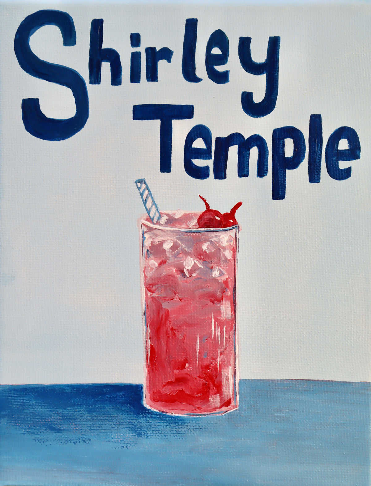 8x10 Print of “Shirley Temple” Acrylic Painting