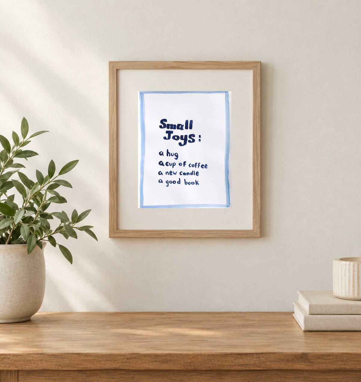 8x10 “Small Joys” Acrylic Painting Print