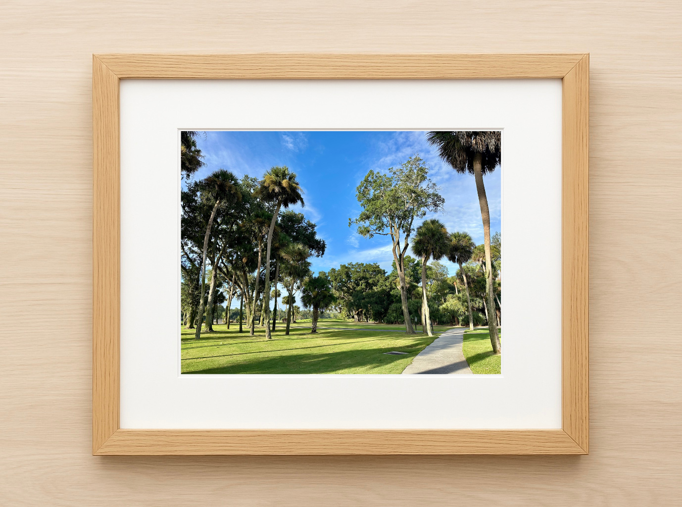 Golfing in Palmetto Dunes Hilton Head South Carolina Print