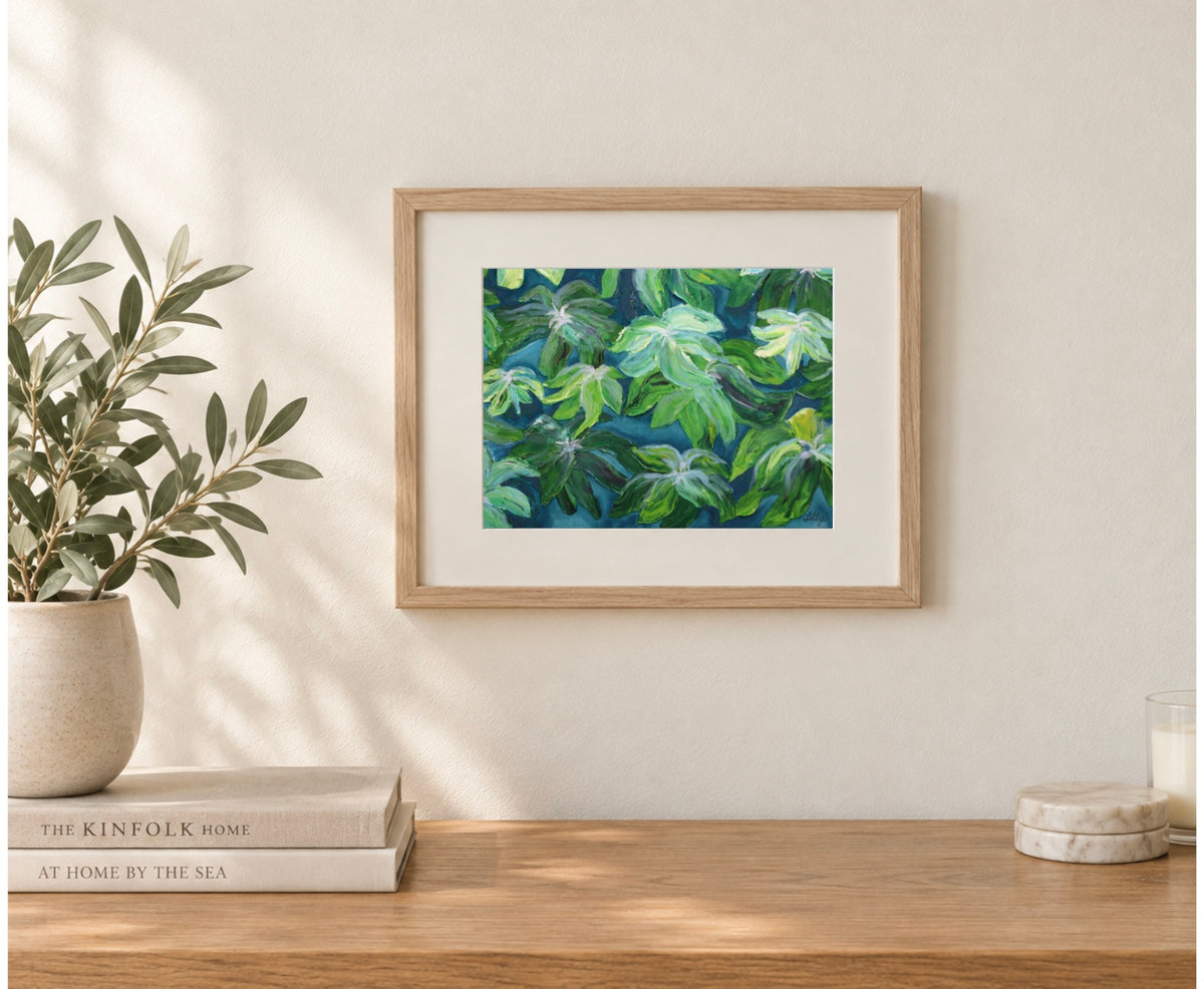 8x10 Print of “Falling Blooms” Original Painting