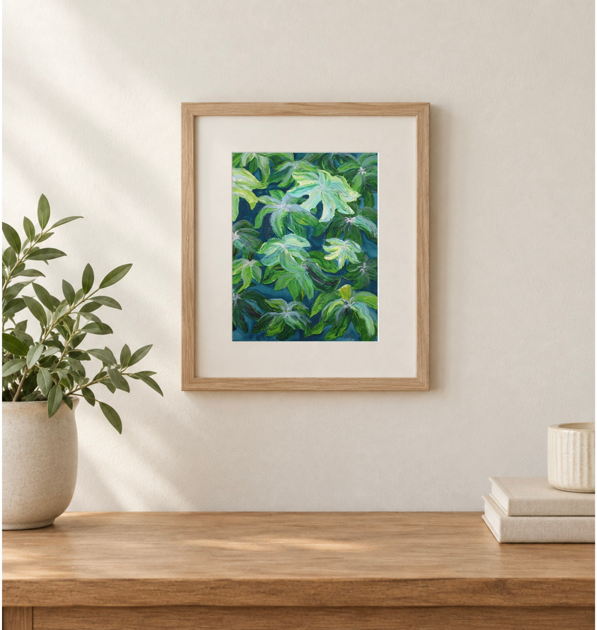 8x10 Print of “Falling Blooms” Original Painting