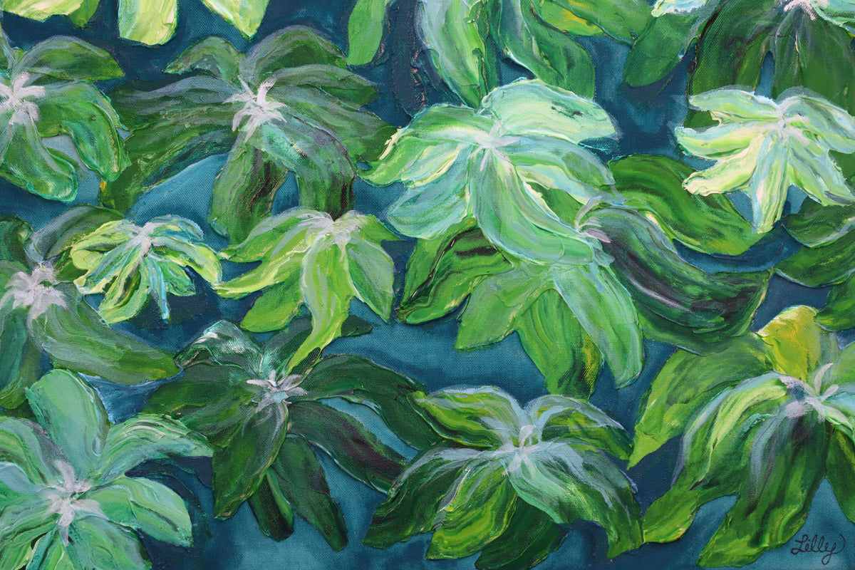 8.5x11 Print of “Falling Blooms” Original Painting