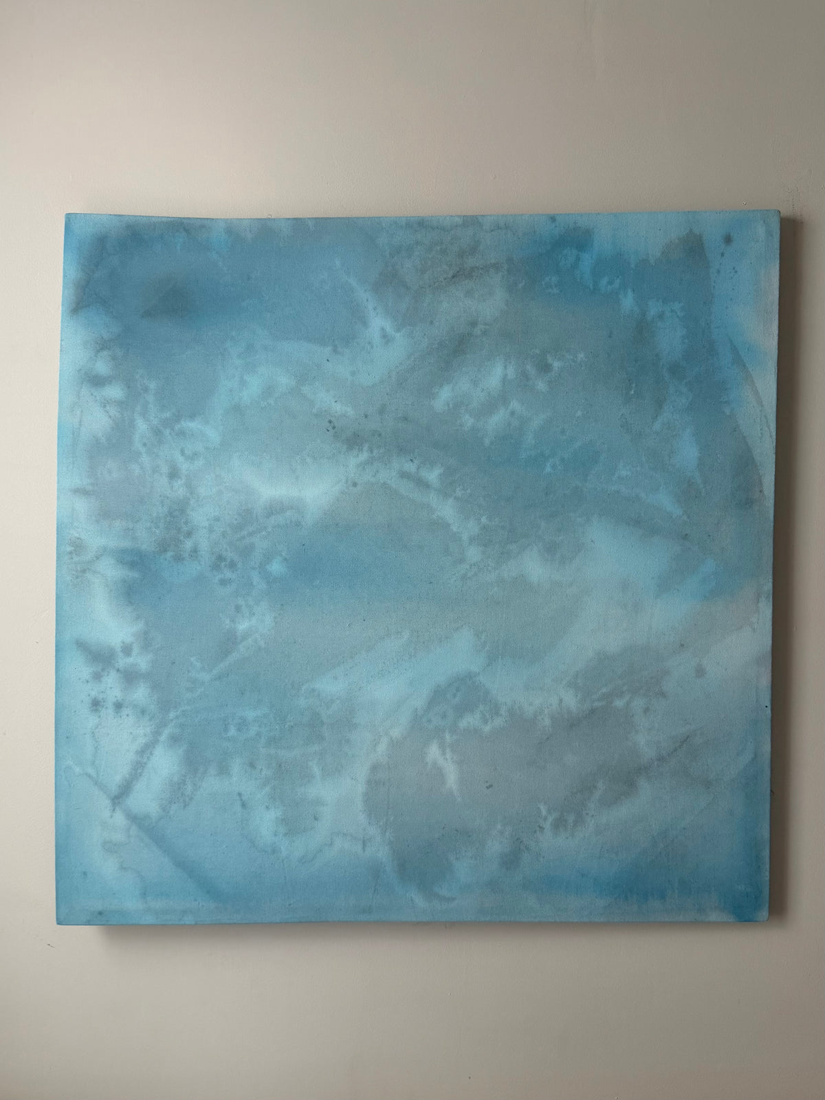 “Salt Water” 35x35 acrylic painting on canvas