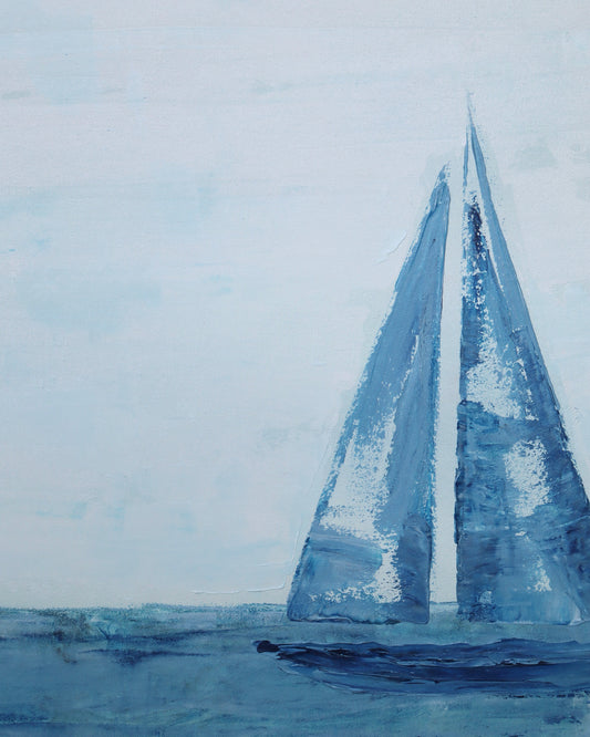 8x10 Print of “Twin Sails II” Original Painting