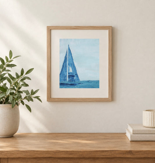 8x10 Print of “Twin Sails” Original Painting
