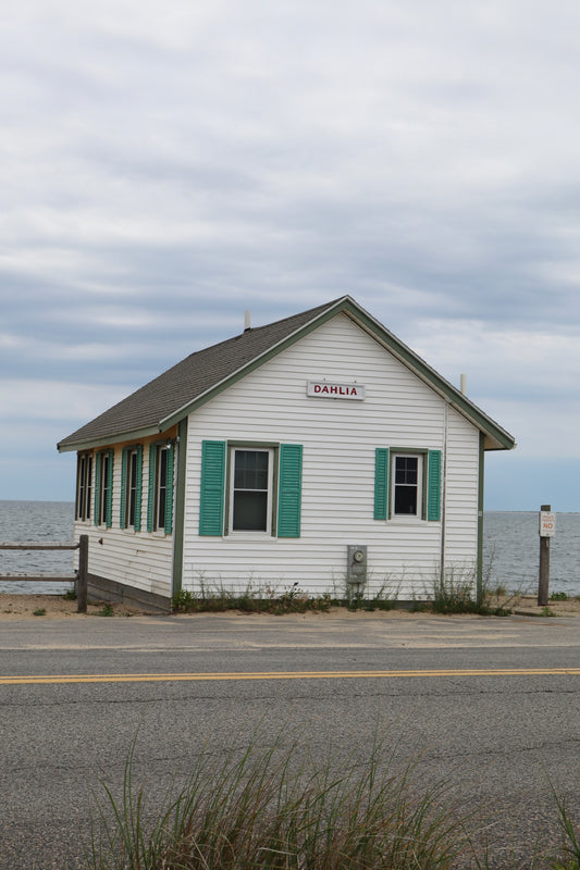 Dahlia Cottage in North Truro, Massachusetts Print