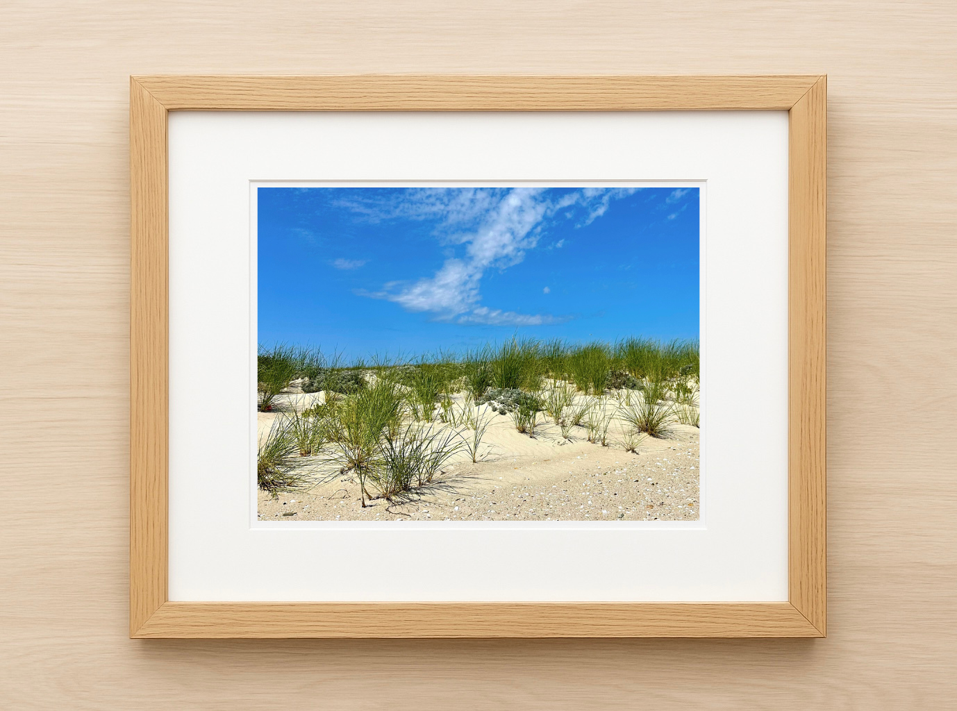 Seagull Beach Dunes in West Yarmouth, Massachusetts Print