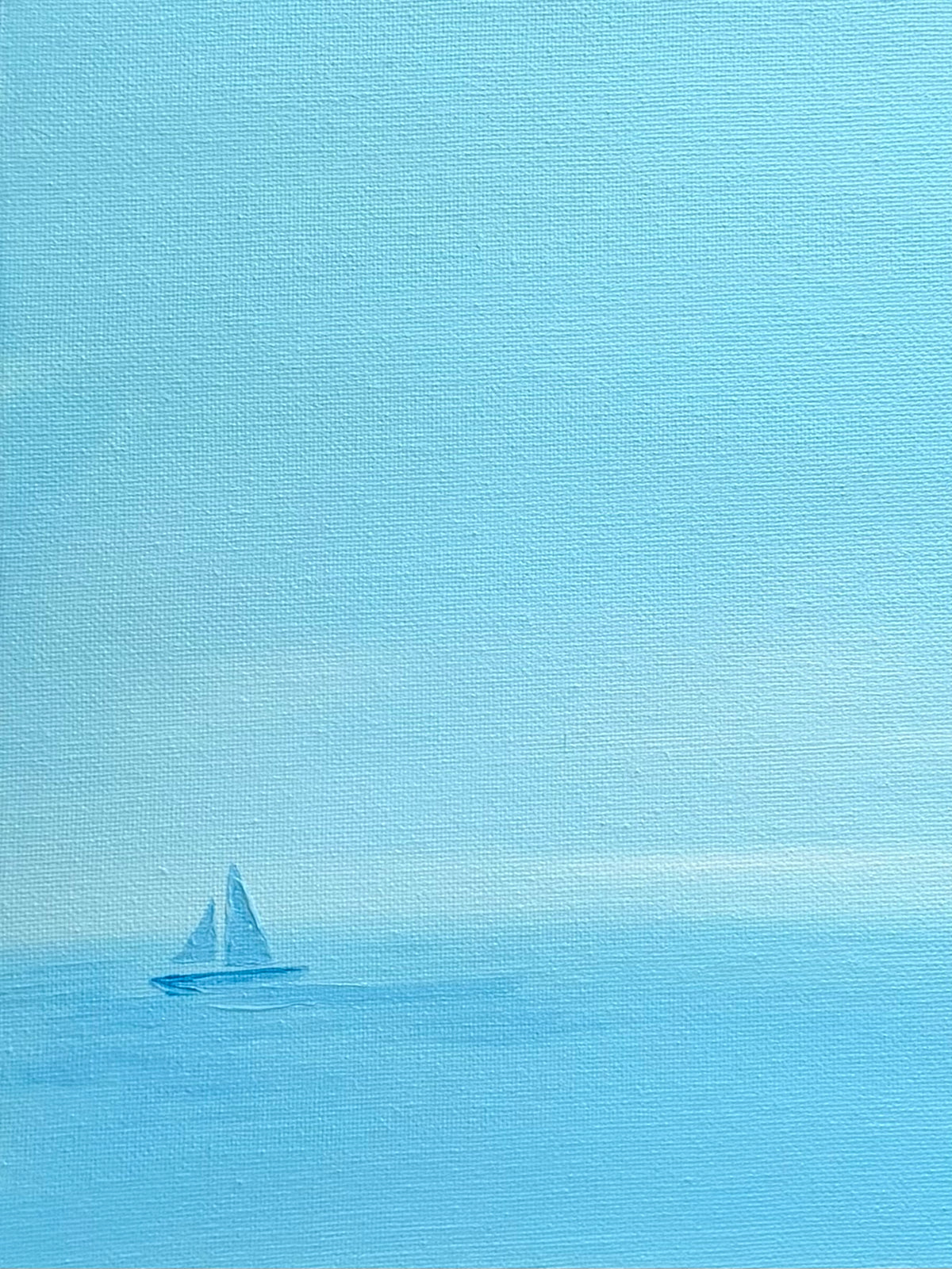 “Open Skies” 8x10 Framed Original Acrylic Painting