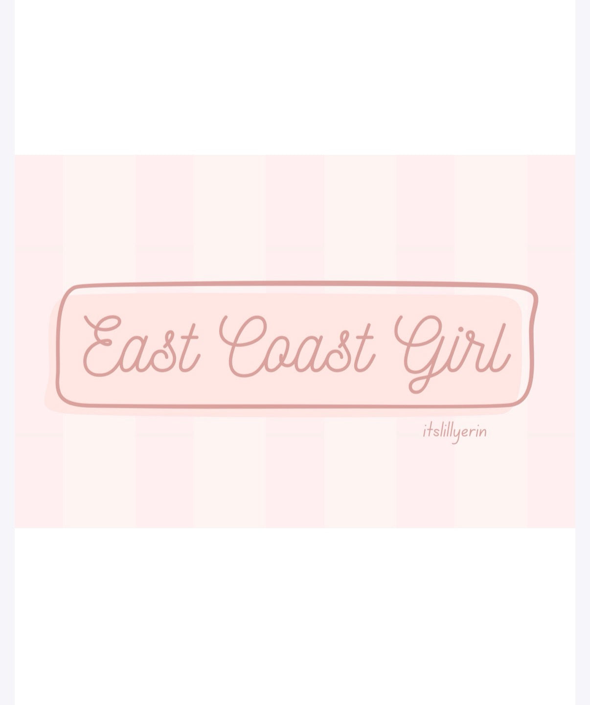 East Coast Girl 4x6 Design