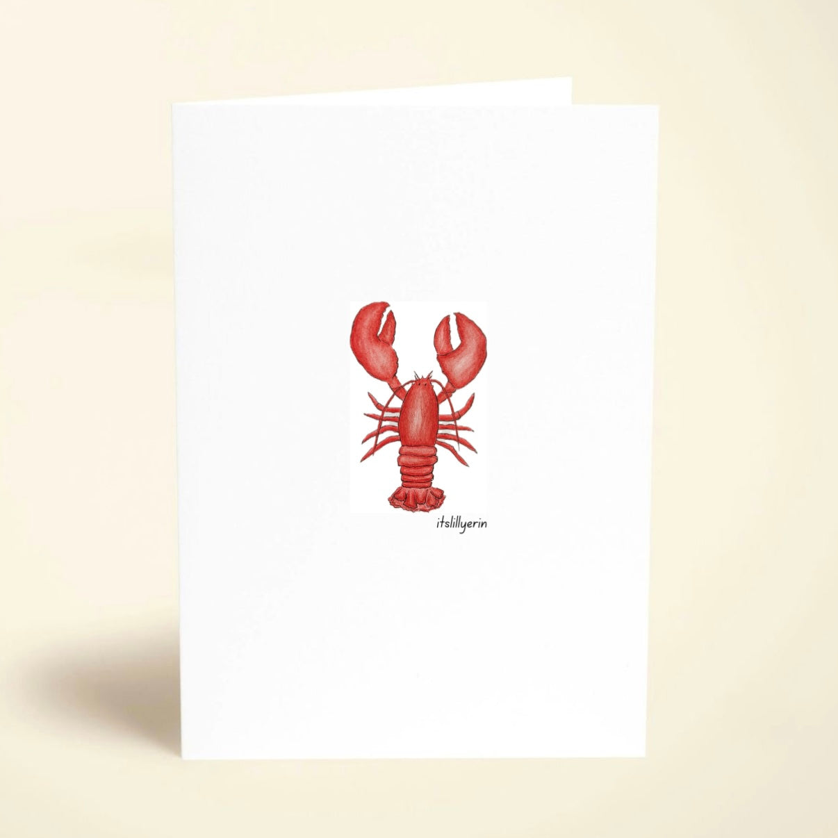 5 Pack Lobster Greeting Cards