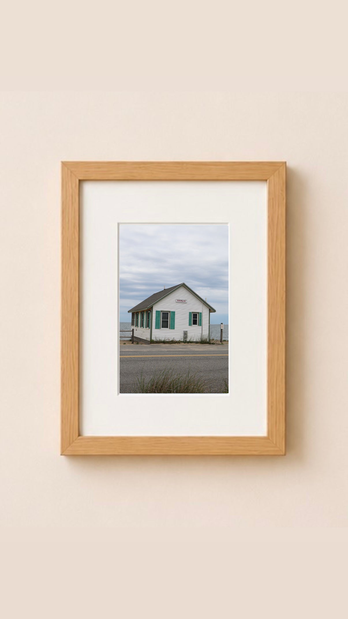 Dahlia Cottage in North Truro, Massachusetts Print