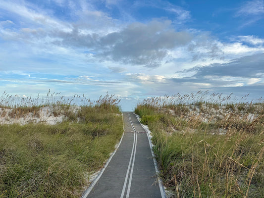 Beach Walk on Hilton Head South Carolina Print