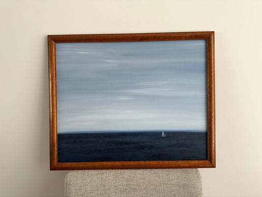 Deep Waters Acrylic Painting