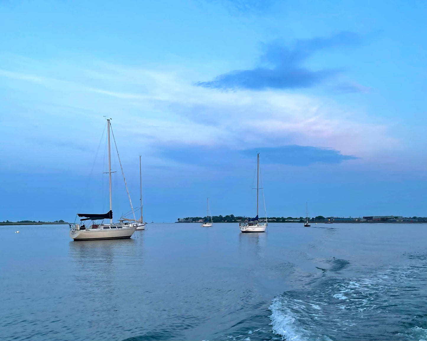 Evening Sky over Coastal Connecticut Print