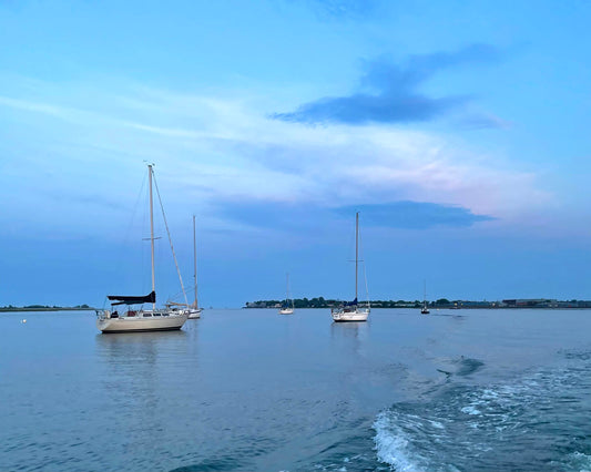 Evening Sky over Coastal Connecticut Print