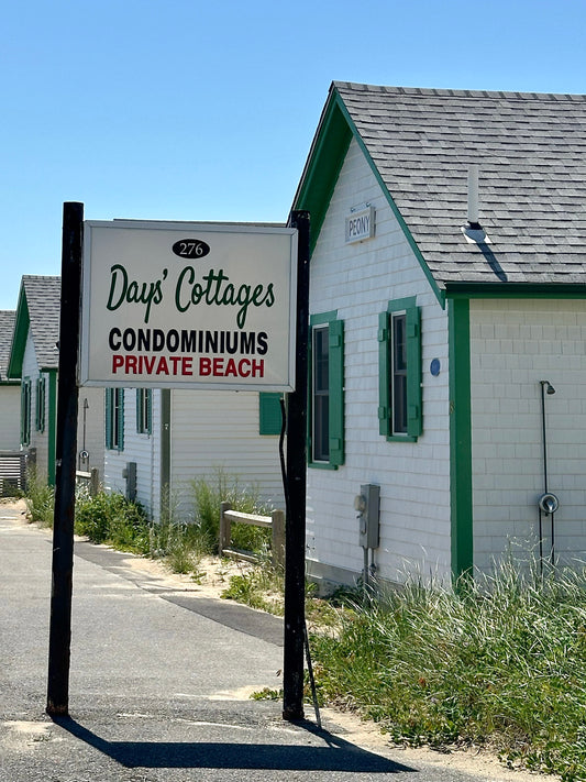 The Days' Cottages driving into Provincetown, Cape Cod Print
