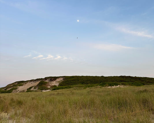 The Other Side of Sunset on Head of the Meadow Beach in North Truro, Massachusetts Print