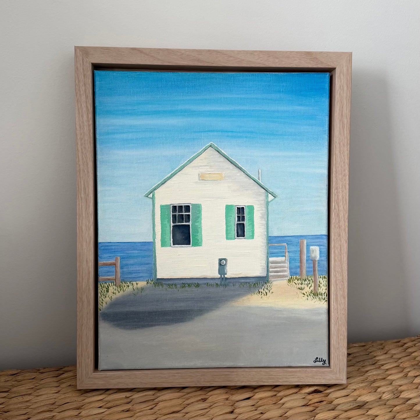 Days Cottage in North Truro, Massachusetts oil painting on canvas