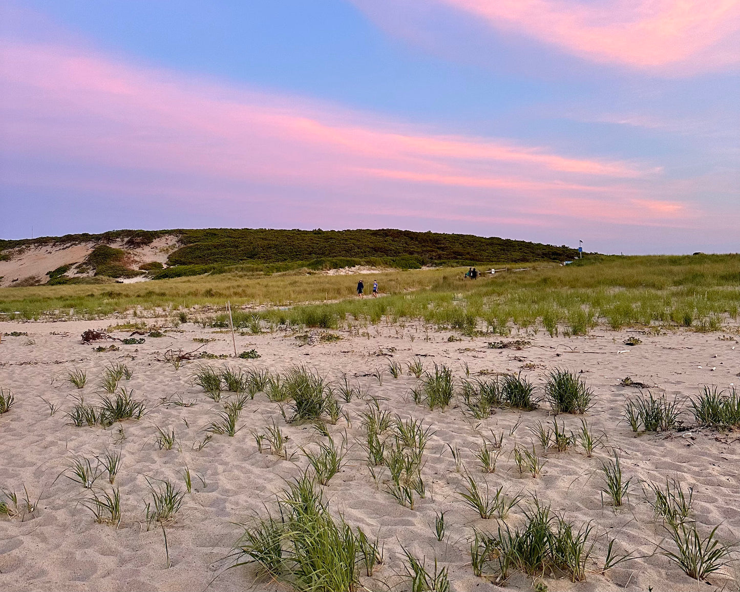 Cotton Candy Sky over Head of the Meadow Beach in North Truro, Massachusetts Print