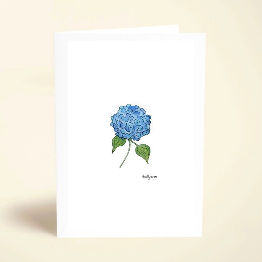 5 Pack Hydrangea Greeting Cards